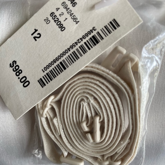 Rw&Co. Off White Strapless/ or With Straps Gown - Picture 11 of 12